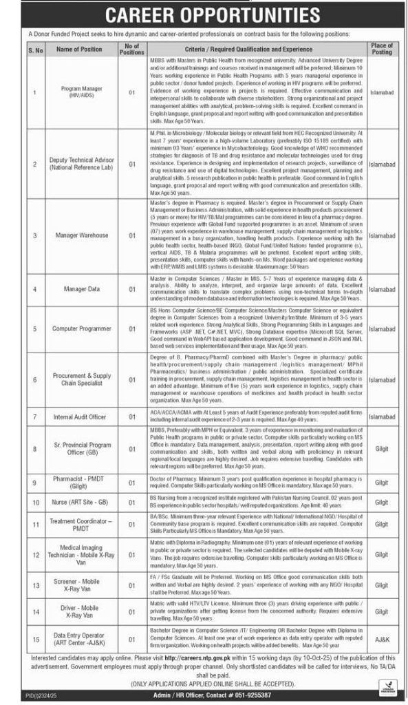 Public Sector Organization Jobs 
