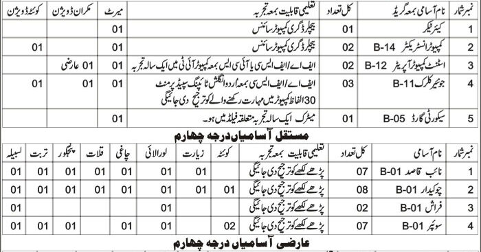 Ministry Of Youth Affairs Latest Jobs Advertisement 2025 BS-01 To BS-14