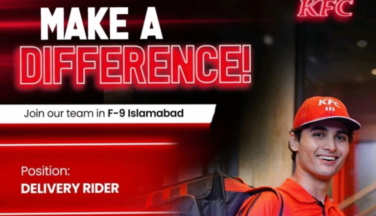 KFC Delivery Rider Jobs 2025 WALK IN INTERVIEWS