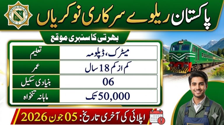 Pakistan Railways Jobs May 2026 Latest Advertisement