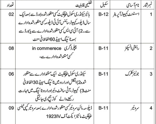 Mines & Mineral Development Department Jobs June 2026 Advertisement