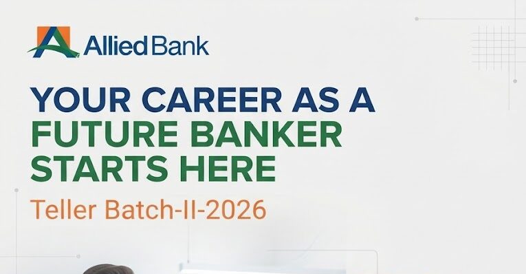 Allied Bank Teller Batch-II Jobs 2026 Online Apply