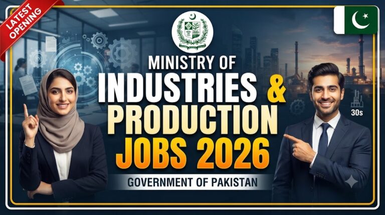 Ministry Of Industries & Production Jobs 2026 Advertisement