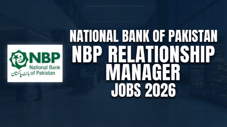 National Bank of Pakistan NBP Relationship Manager Jobs 2026 Apply Online