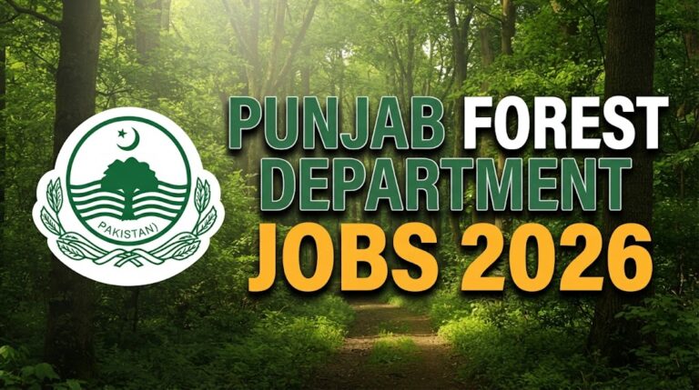 Punjab Forest Department Jobs 2026 Online Apply